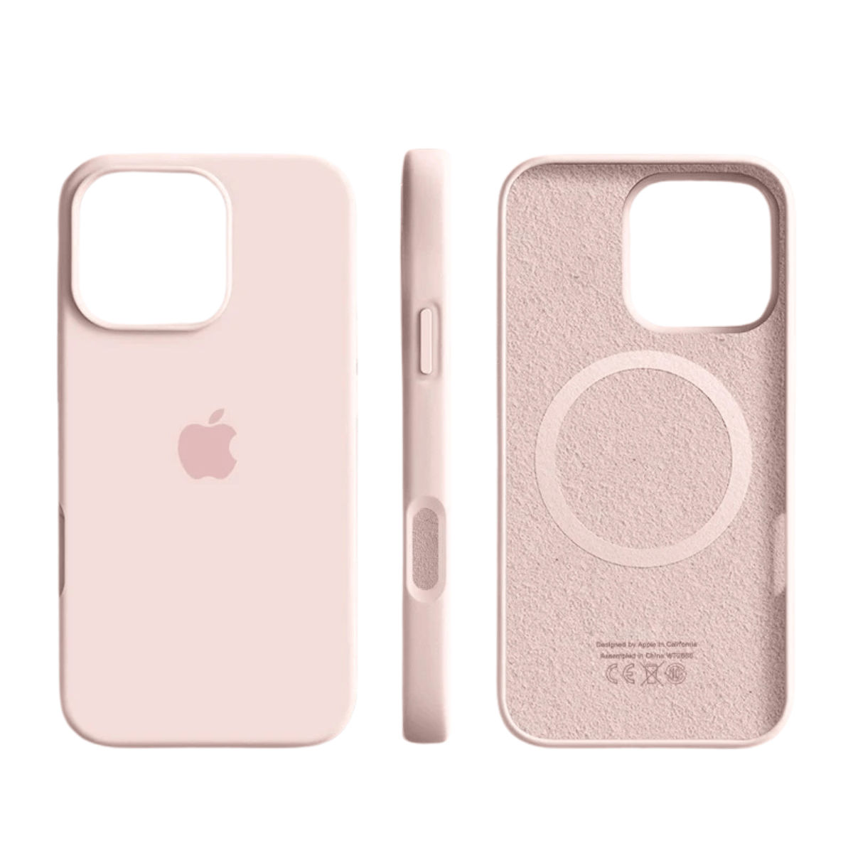 Funda magnética de silicona para iPhone con tacto suave y compatible con MagSafe
