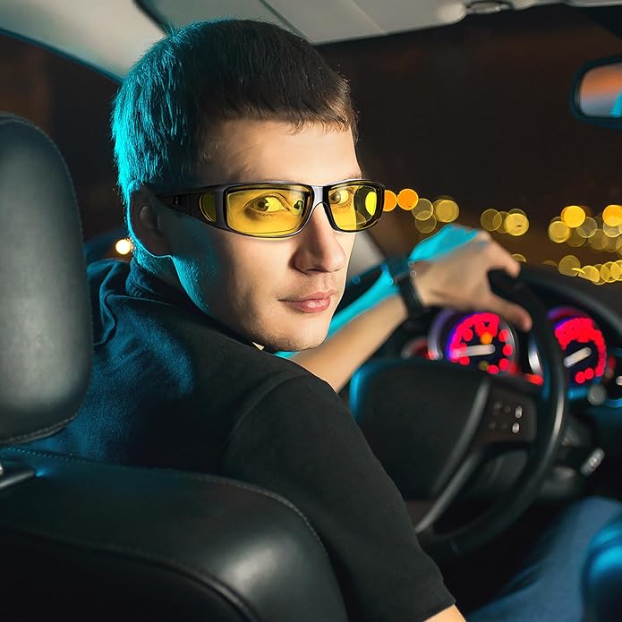 Gafas de conducción nocturna polarizadas Jeremy – Gafas antideslumbramiento para una conducción nocturna más segura