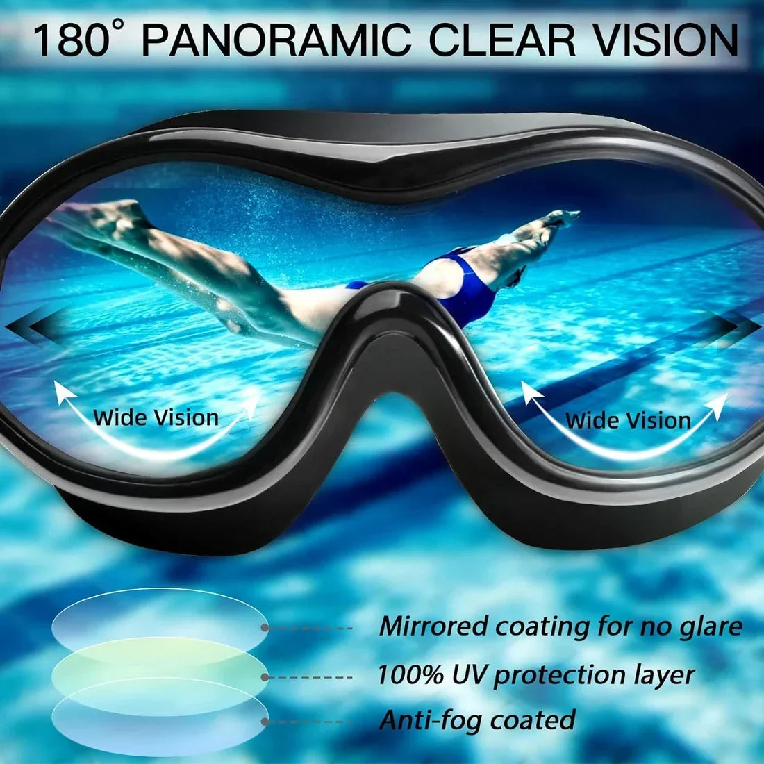 Gafas de natación antivaho Breitblick