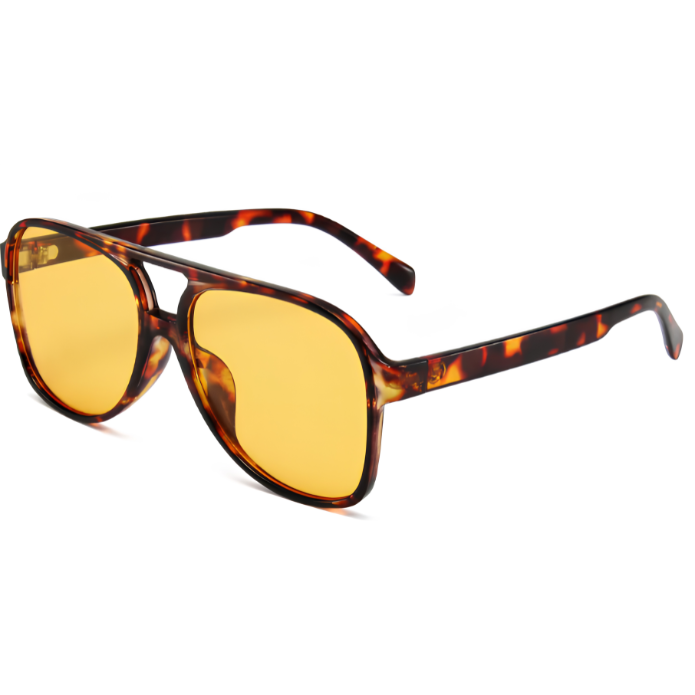 Gafas de sol aviador oversize retro Amara