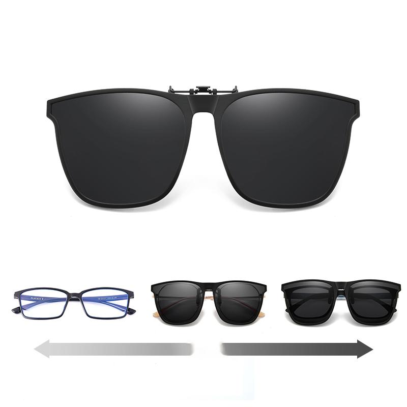 Gafas de sol polarizadas con clip abatible