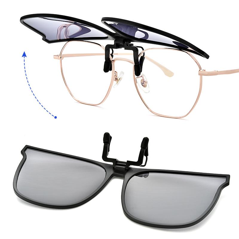 Gafas de sol polarizadas con clip abatible