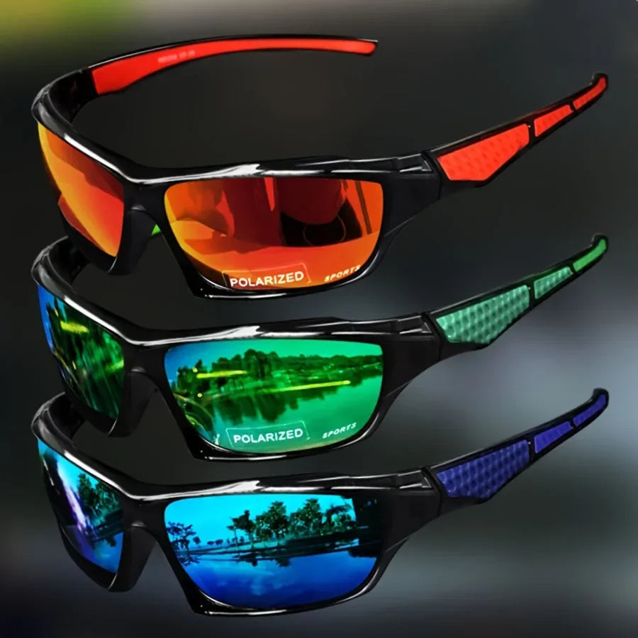 Gafas de sol redondas de metal polarizadas con protección UV400 para hombre y mujer
