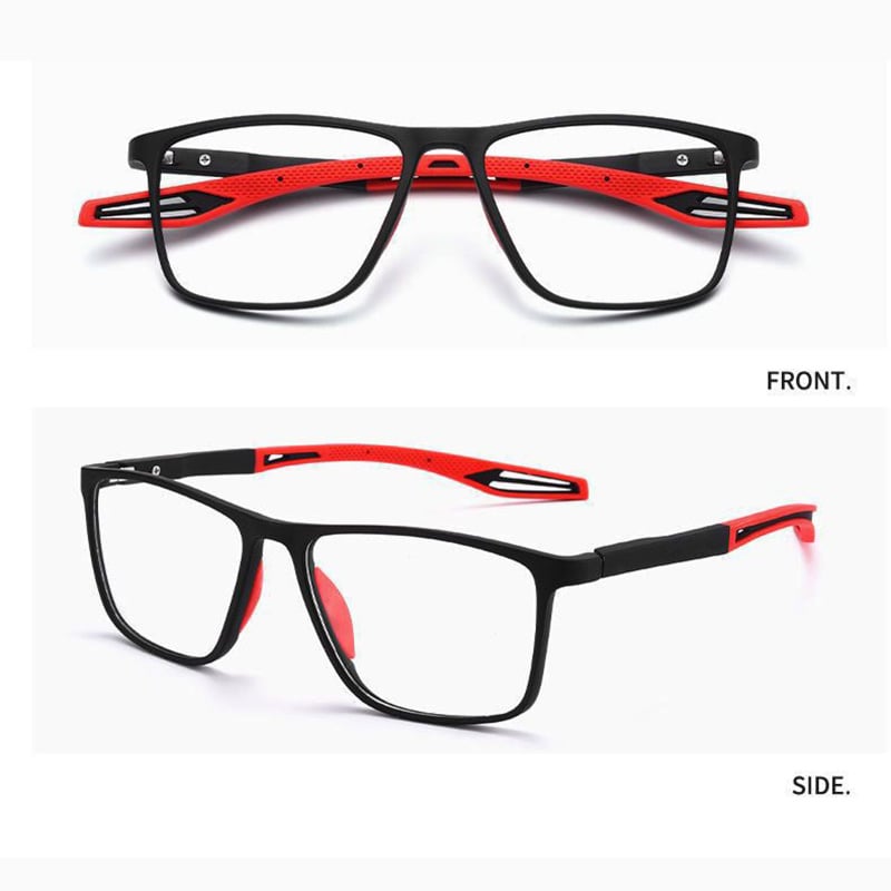Gafas de lectura deportivas ultraligeras con protección anti luz azul para hombre