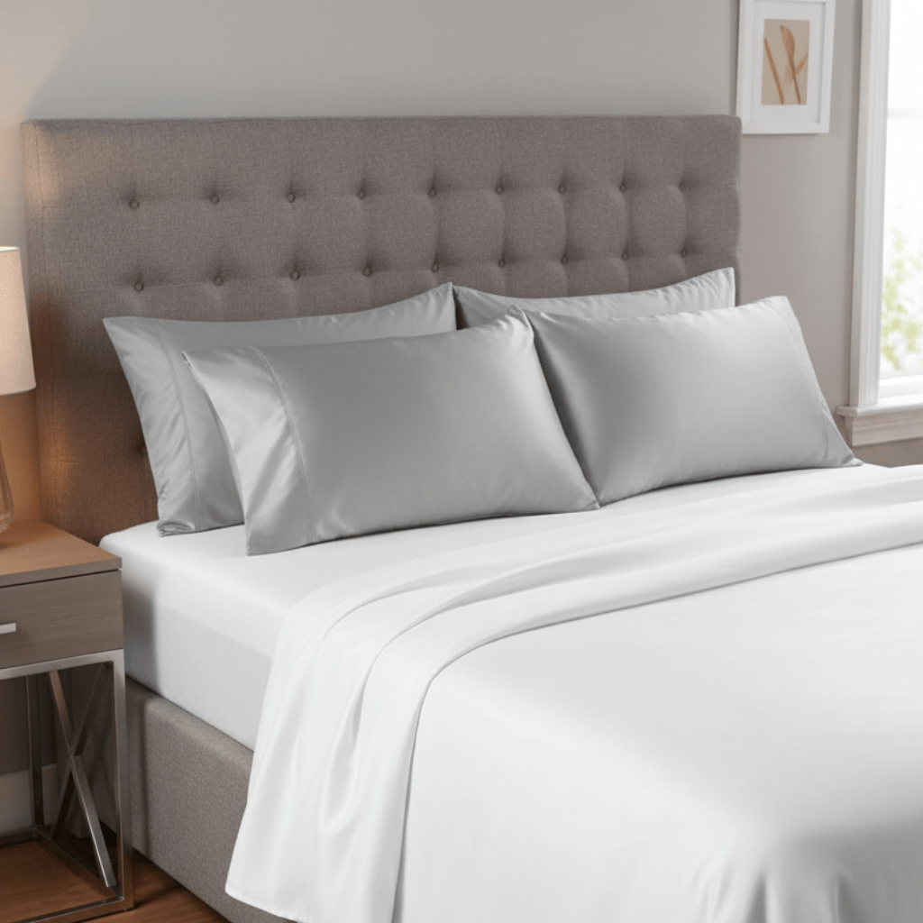 GLOSSNIGHT – Funda de almohada de satén para el cuidado del cabello y la piel