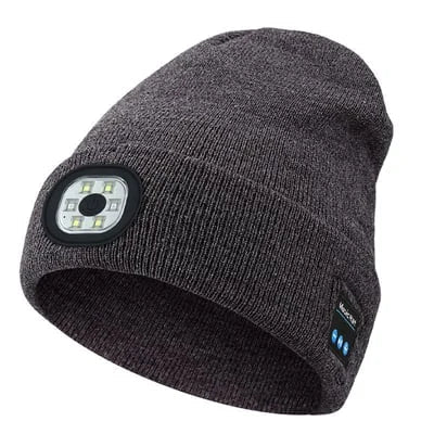 Gorro Bluetooth 3 en 1 con luz LED