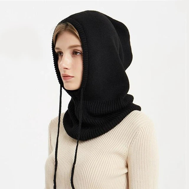 Gorro de punto con mezcla de cachemir y ajuste regulable