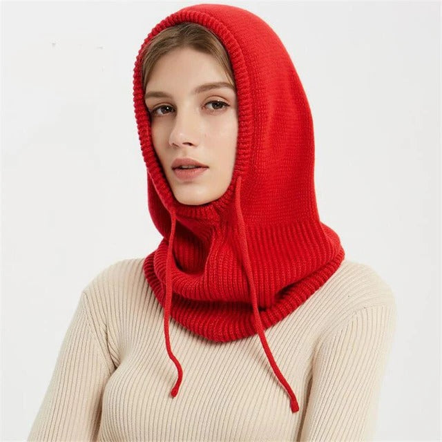 Gorro de punto con mezcla de cachemir y ajuste regulable