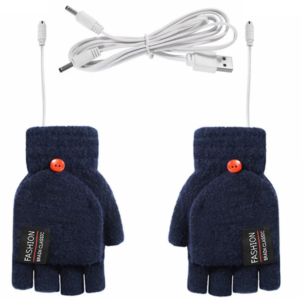 Guantes calefactables recargables por USB Warm Wave