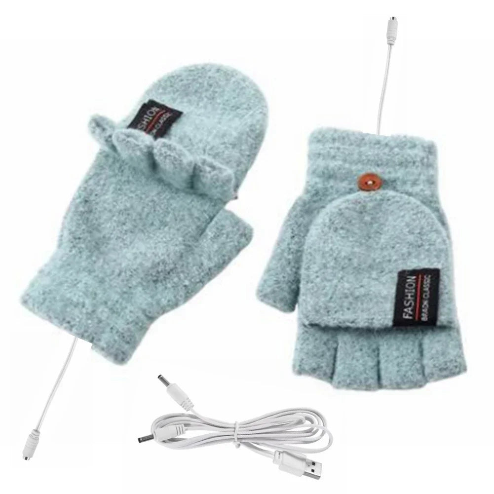 Guantes calefactables recargables por USB Warm Wave