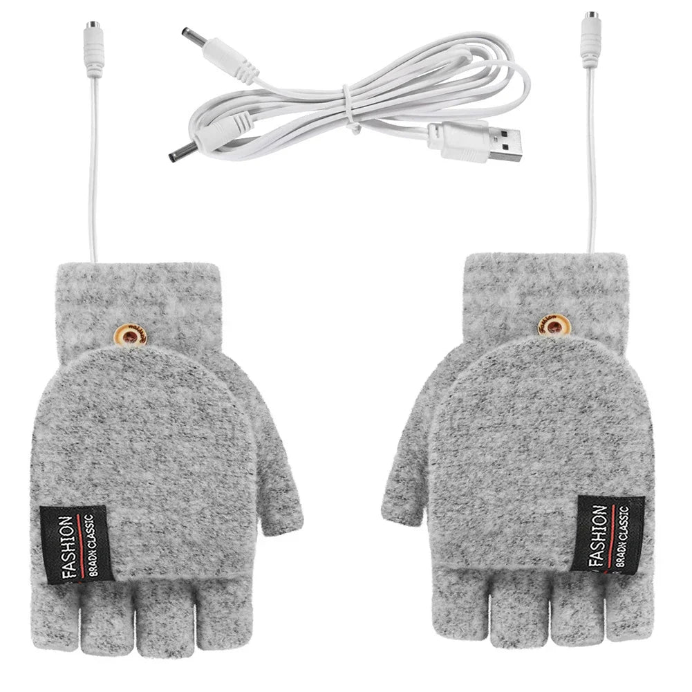 Guantes calefactables recargables por USB Warm Wave