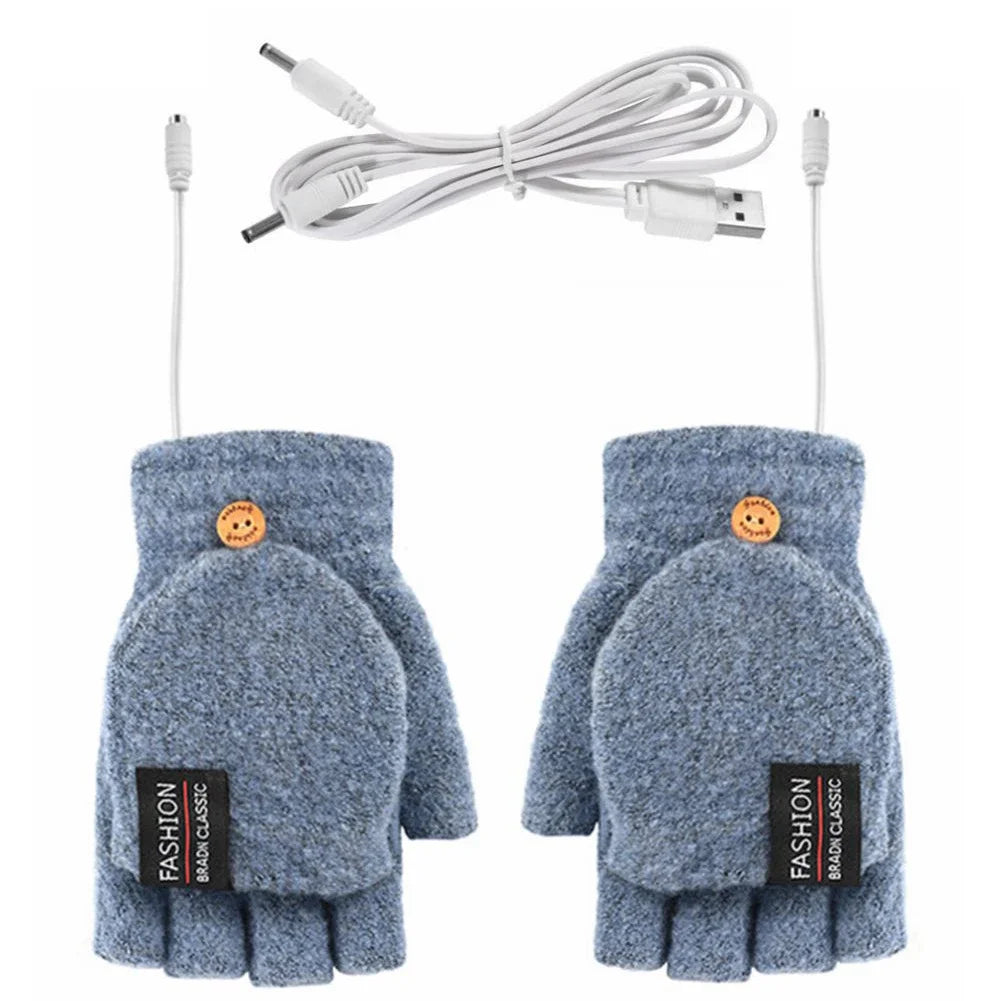Guantes calefactables recargables por USB Warm Wave