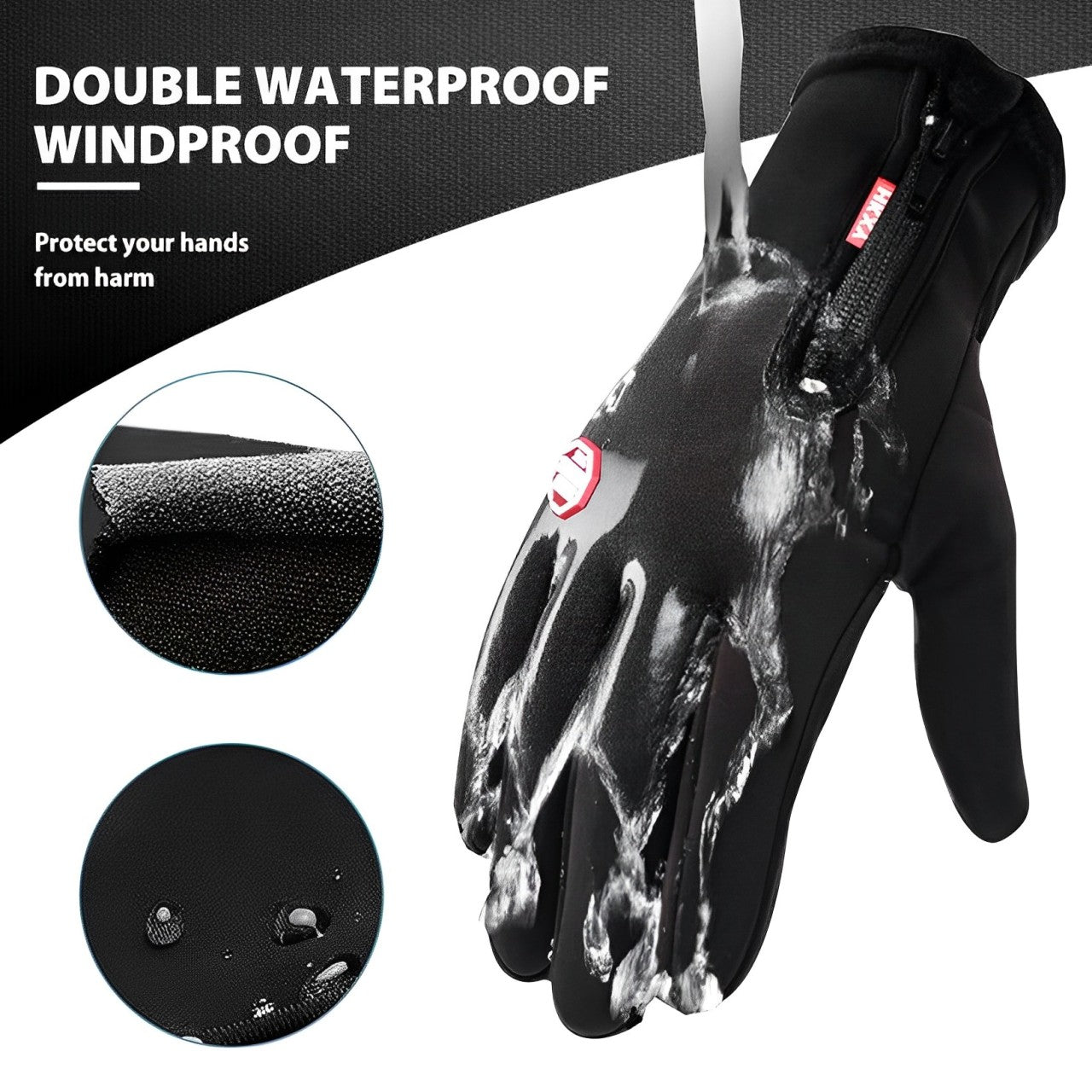 Guantes de ciclismo y esquí para hombre y mujer