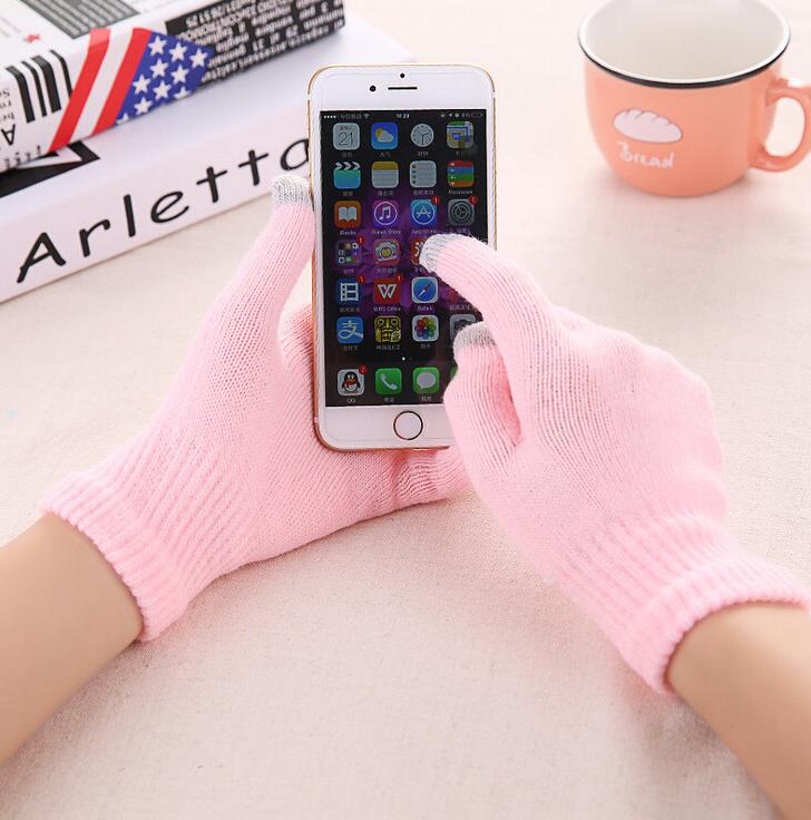 Guantes de invierno impermeables con compatibilidad para pantalla táctil