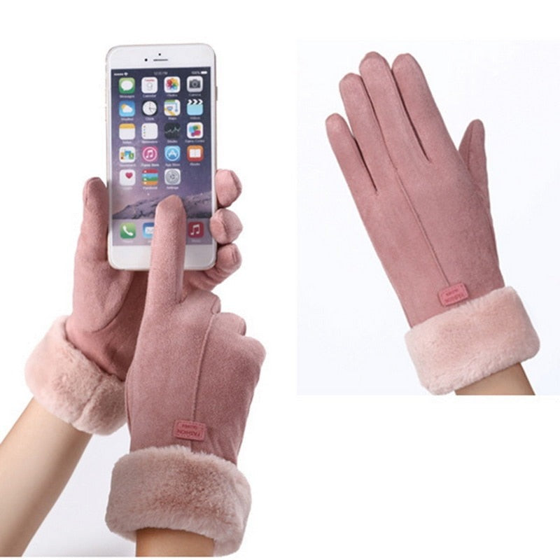 Guantes de invierno impermeables con compatibilidad para pantalla táctil