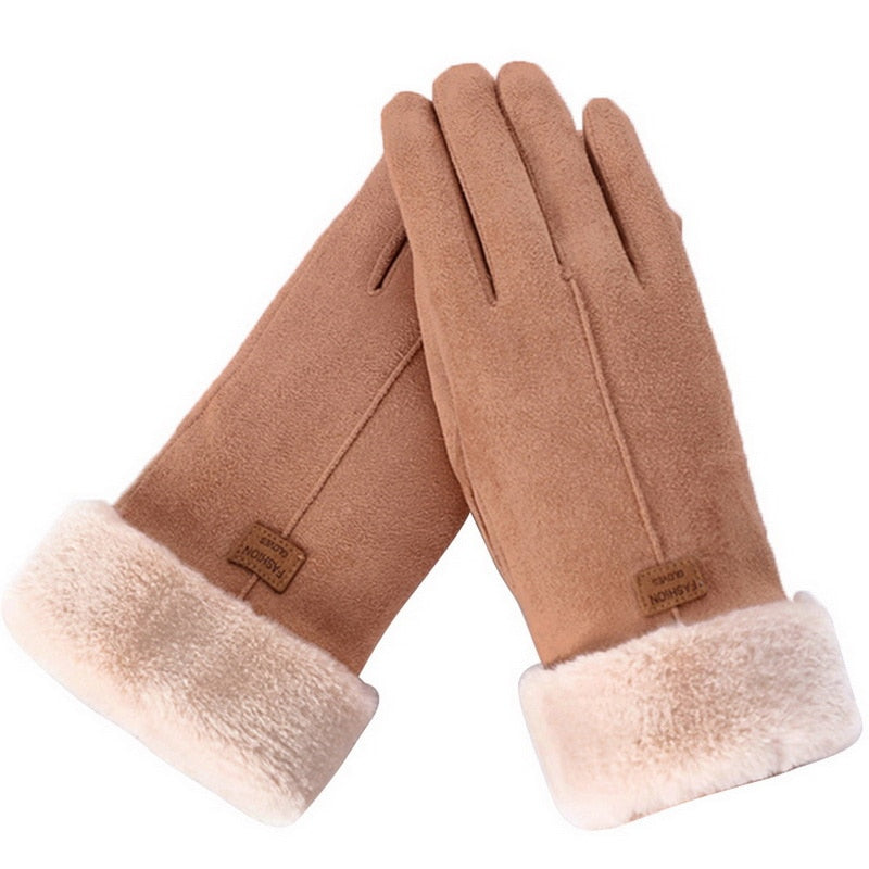 Guantes de invierno impermeables con compatibilidad para pantalla táctil