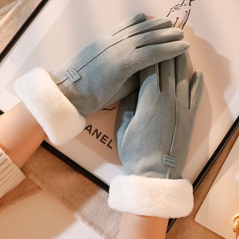 Guantes de invierno impermeables con pantalla táctil para clima frío