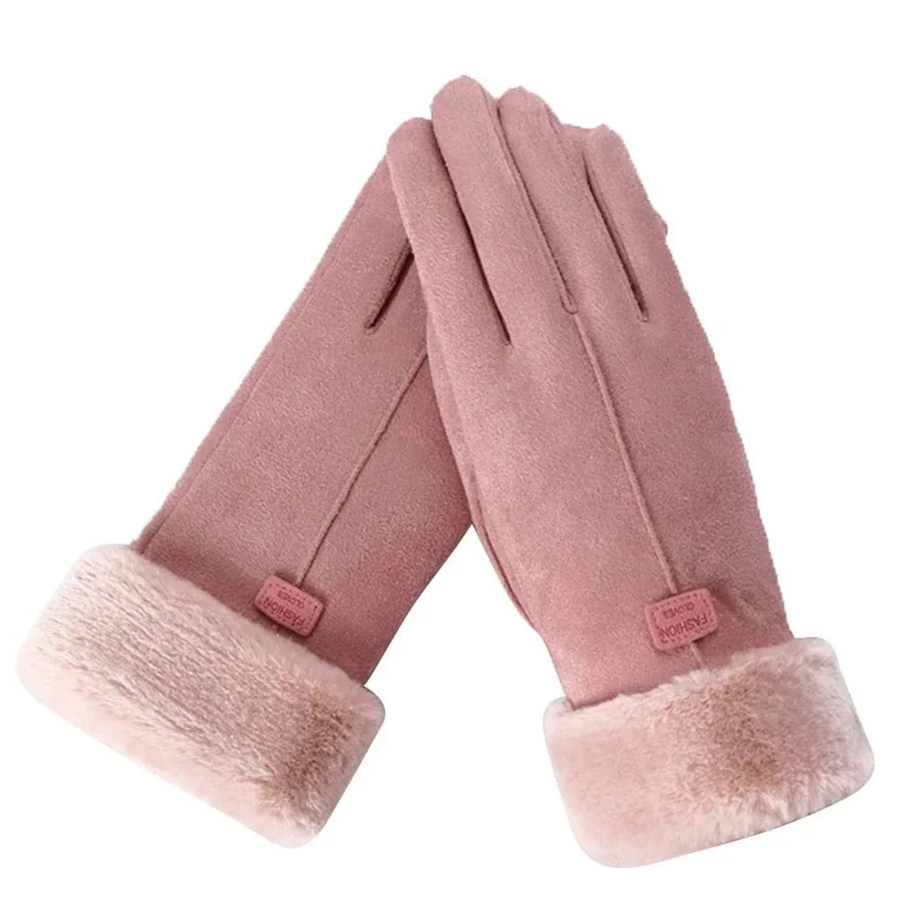 Guantes de invierno impermeables con pantalla táctil
