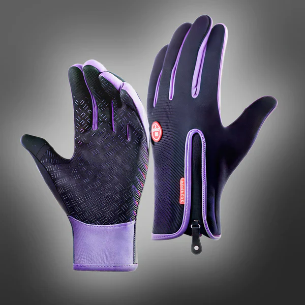 Guantes de invierno impermeables y cálidos