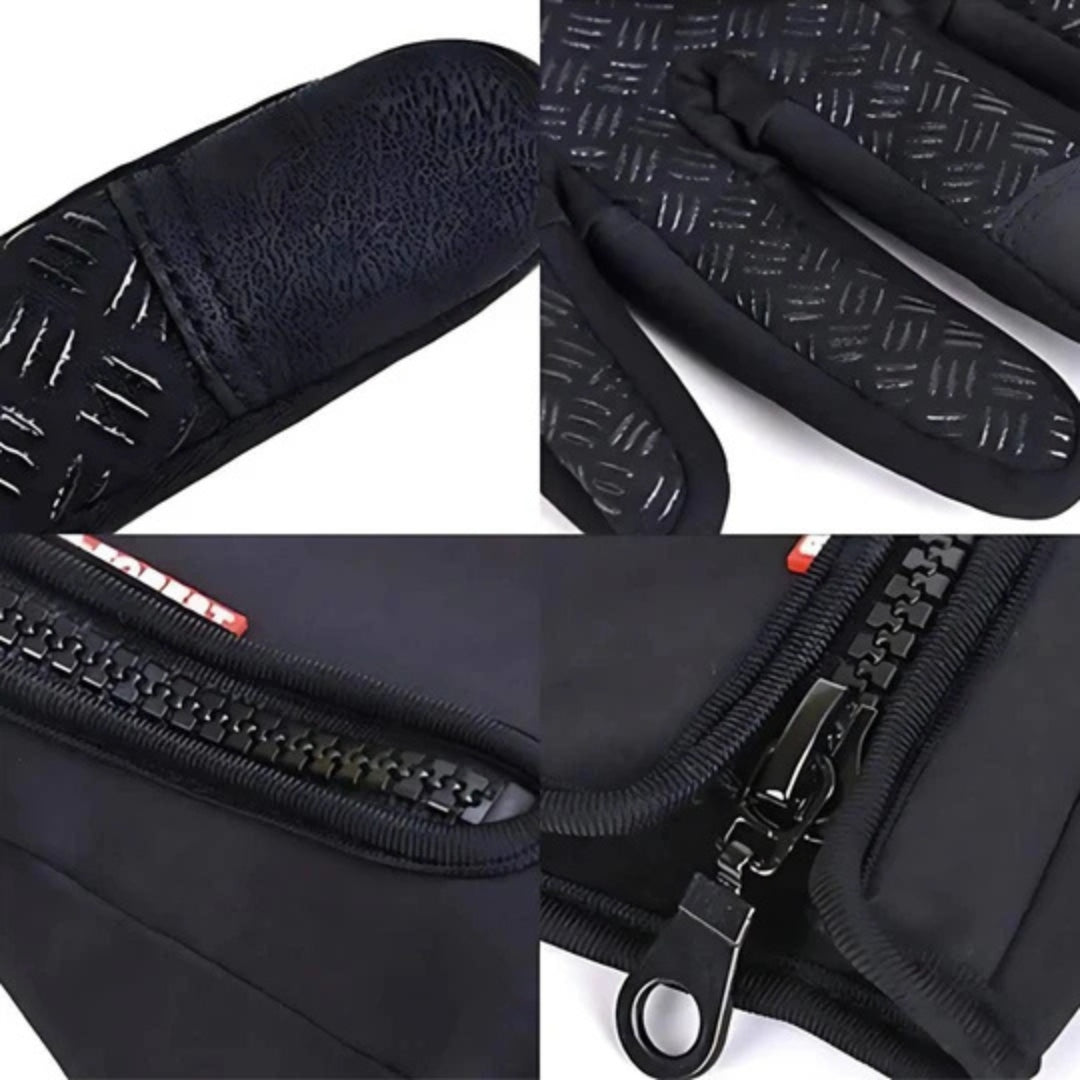 Guantes impermeables – Cálidos, con agarre y compatibles con pantallas táctiles
