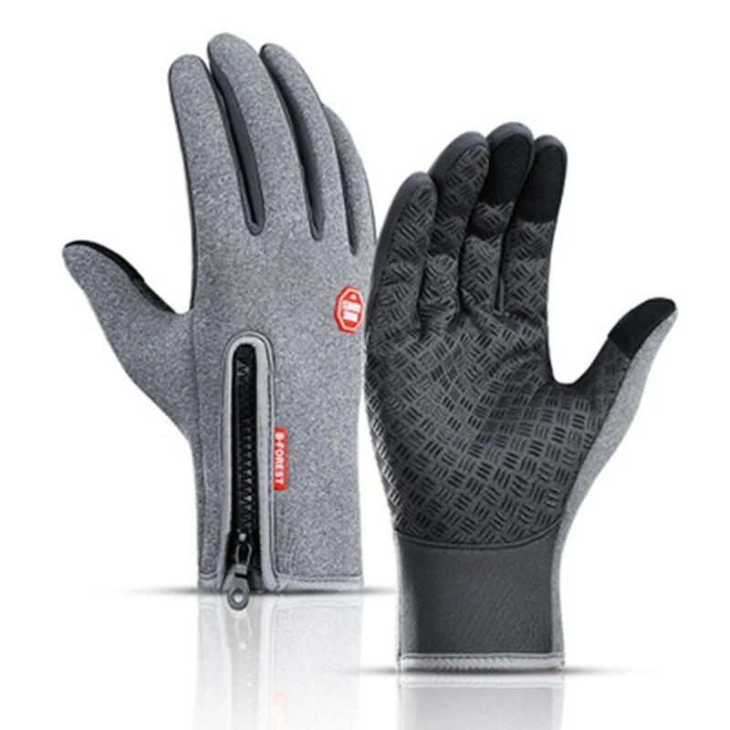 Guantes impermeables y cortavientos