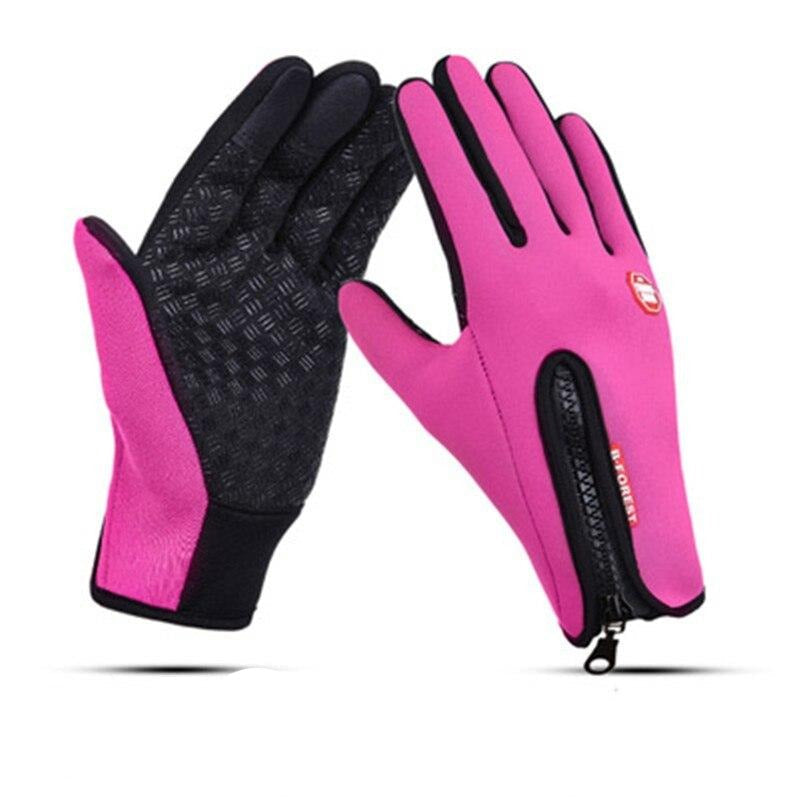 Guantes impermeables y cortavientos