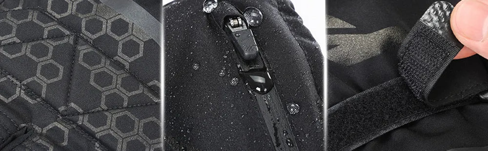 Guantes térmicos calefactables recargables impermeables para invierno
