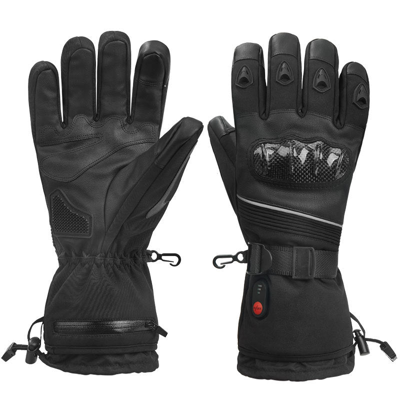 Guantes térmicos calefactables recargables impermeables para invierno