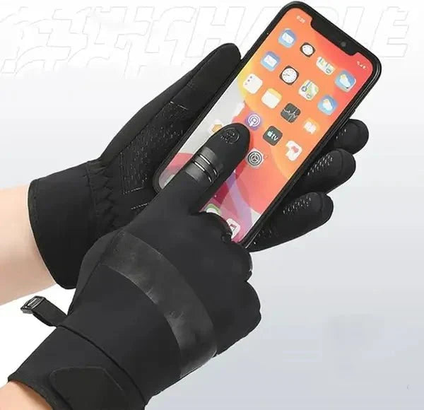 Guantes térmicos impermeables para ciclismo