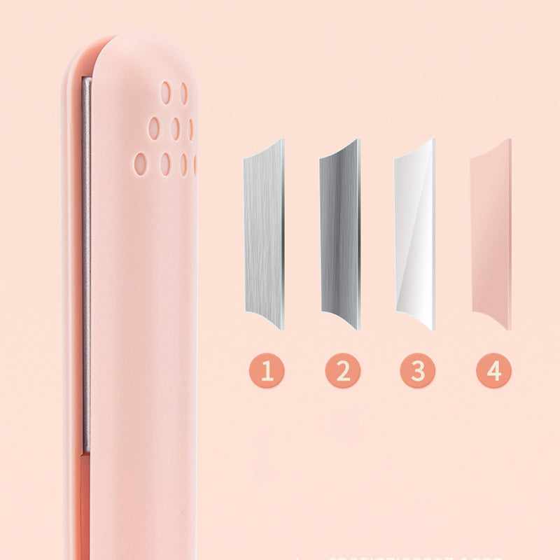 HairFlex – Mini plancha 2 en 1 para rizar y alisar con revestimiento cerámico