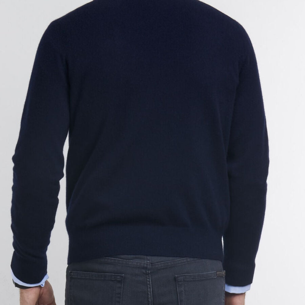 Jersey de cachemir atemporal y versátil para hombre