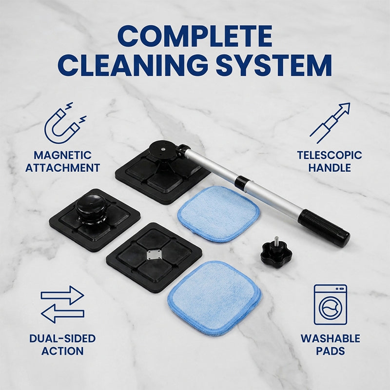Kit de limpieza magnético de doble cara para parabrisas DESCUENTOSMAX