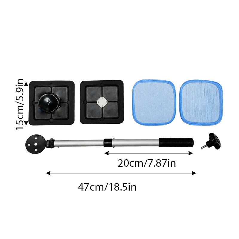 Kit de limpieza magnético de doble cara para parabrisas DESCUENTOSMAX