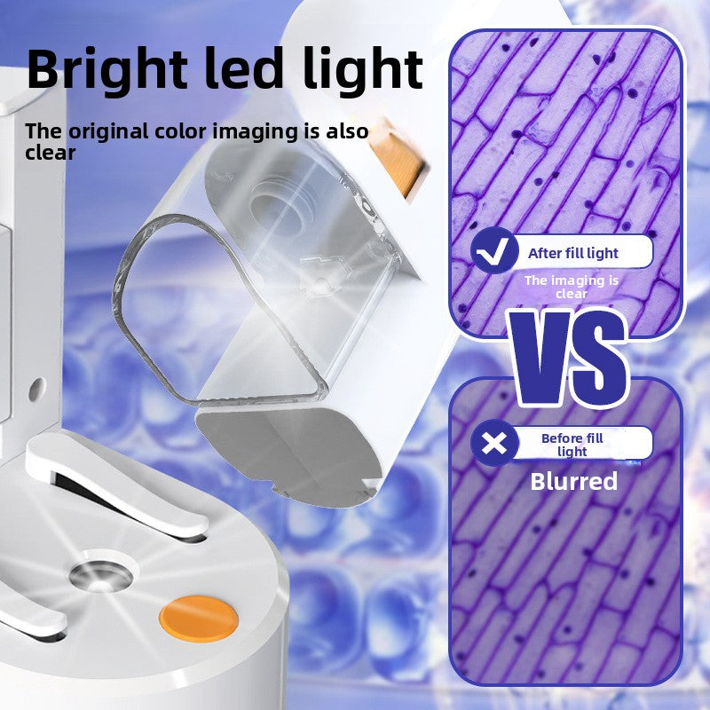Kit de microscopio portátil para niños – Ciencia práctica y emocionante desde casa