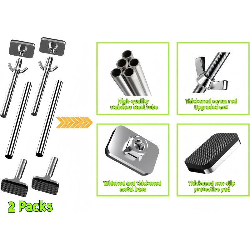 Kit de soporte para fregadero bajo encimera