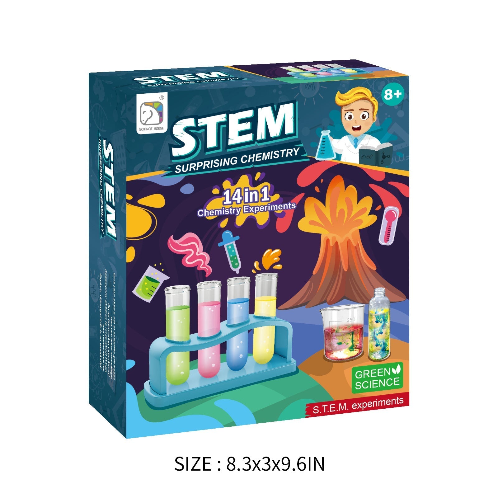 Kits de experimentos científicos – Por tema, 14 y 52 experimentos
