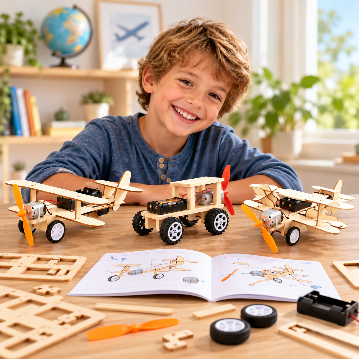 Kits de ingeniería STEM para niños – Aprendizaje práctico en casa