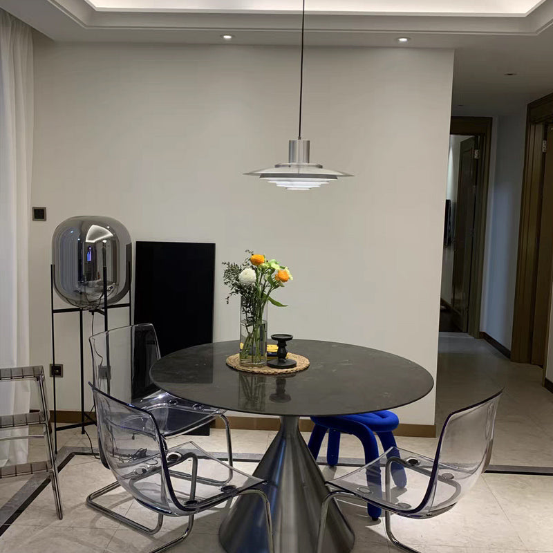 Lámpara colgante de aluminio LED NovaLume para comedores y cocinas