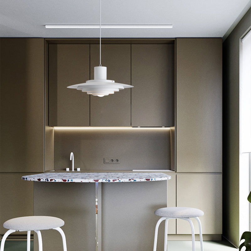 Lámpara colgante de aluminio LED NovaLume para comedores y cocinas