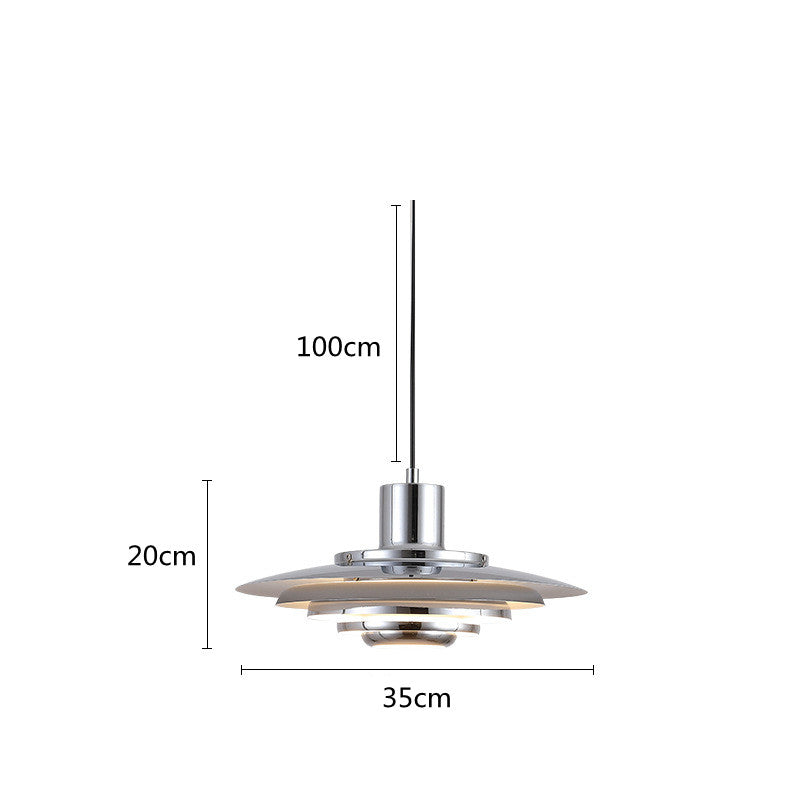 Lámpara colgante de aluminio LED NovaLume para comedores y cocinas