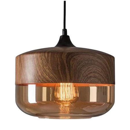 Lámpara colgante de madera Arven – Diseño nórdico atemporal con luz cálida