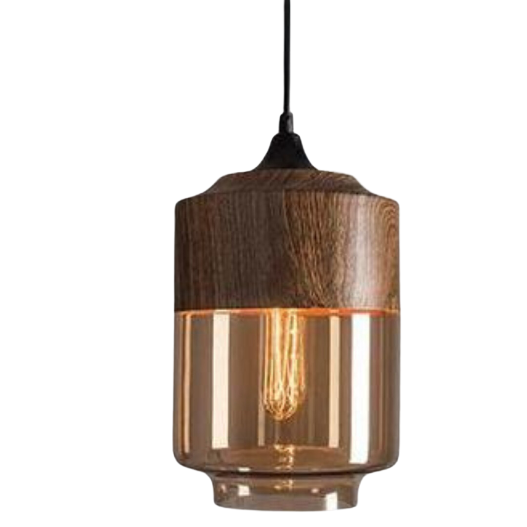 Lámpara colgante de madera Arven – Diseño nórdico atemporal con luz cálida