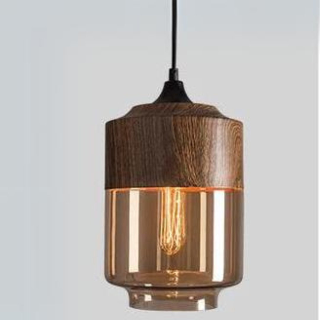 Lámpara colgante de madera Arven – Diseño nórdico atemporal con luz cálida