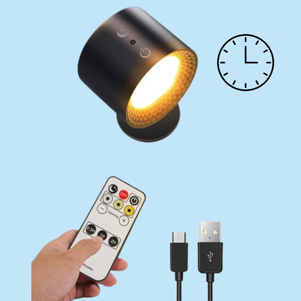 Lámpara de batería con temporizador