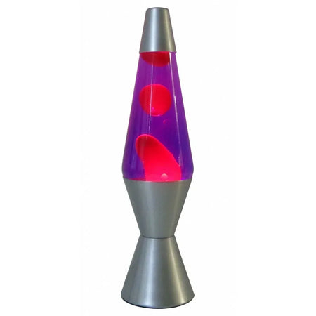 Lámpara de lava | Movimiento de cera envolvente y luz ambiental | 37 cm de altura