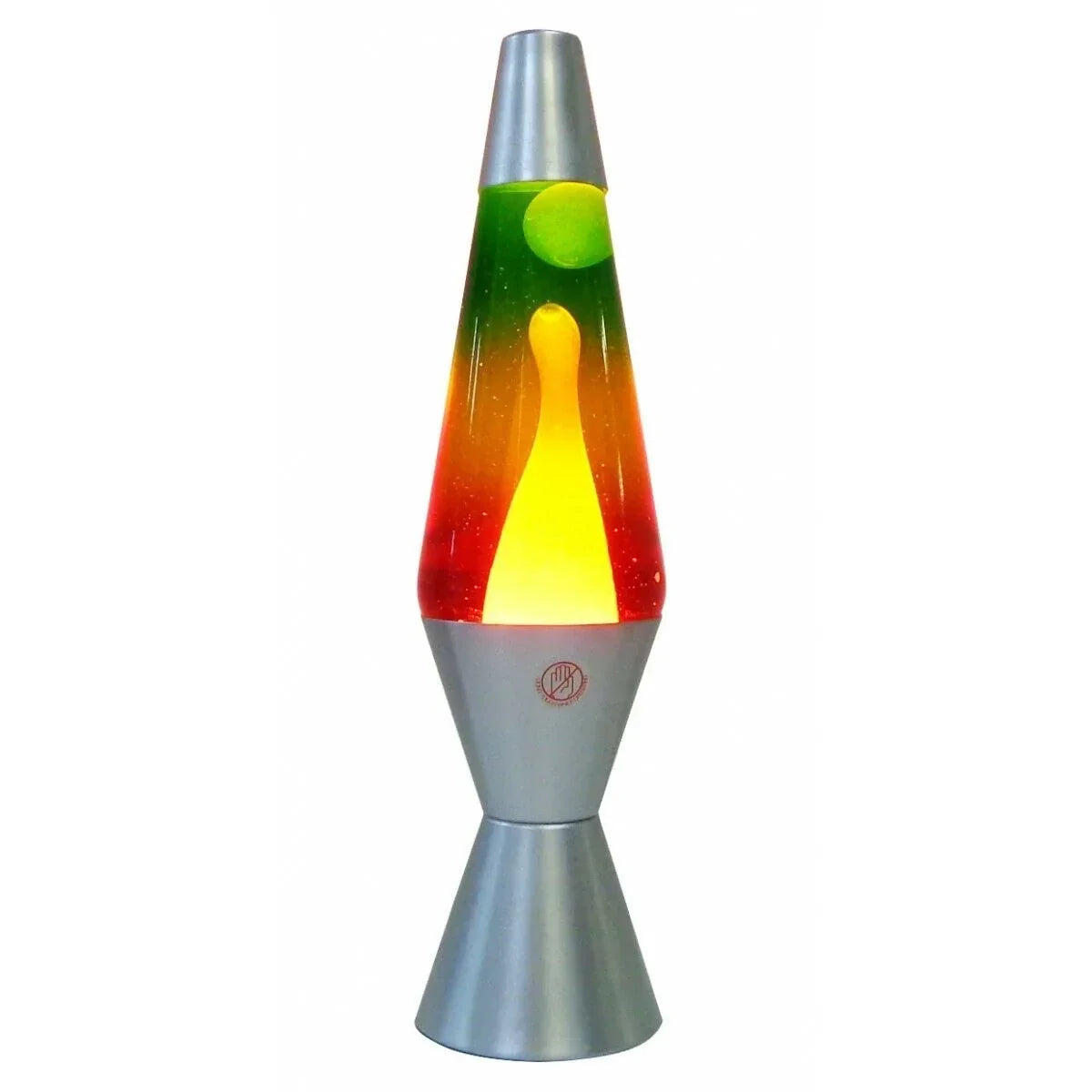 Lámpara de lava | Movimiento de cera envolvente y luz ambiental | 37 cm de altura