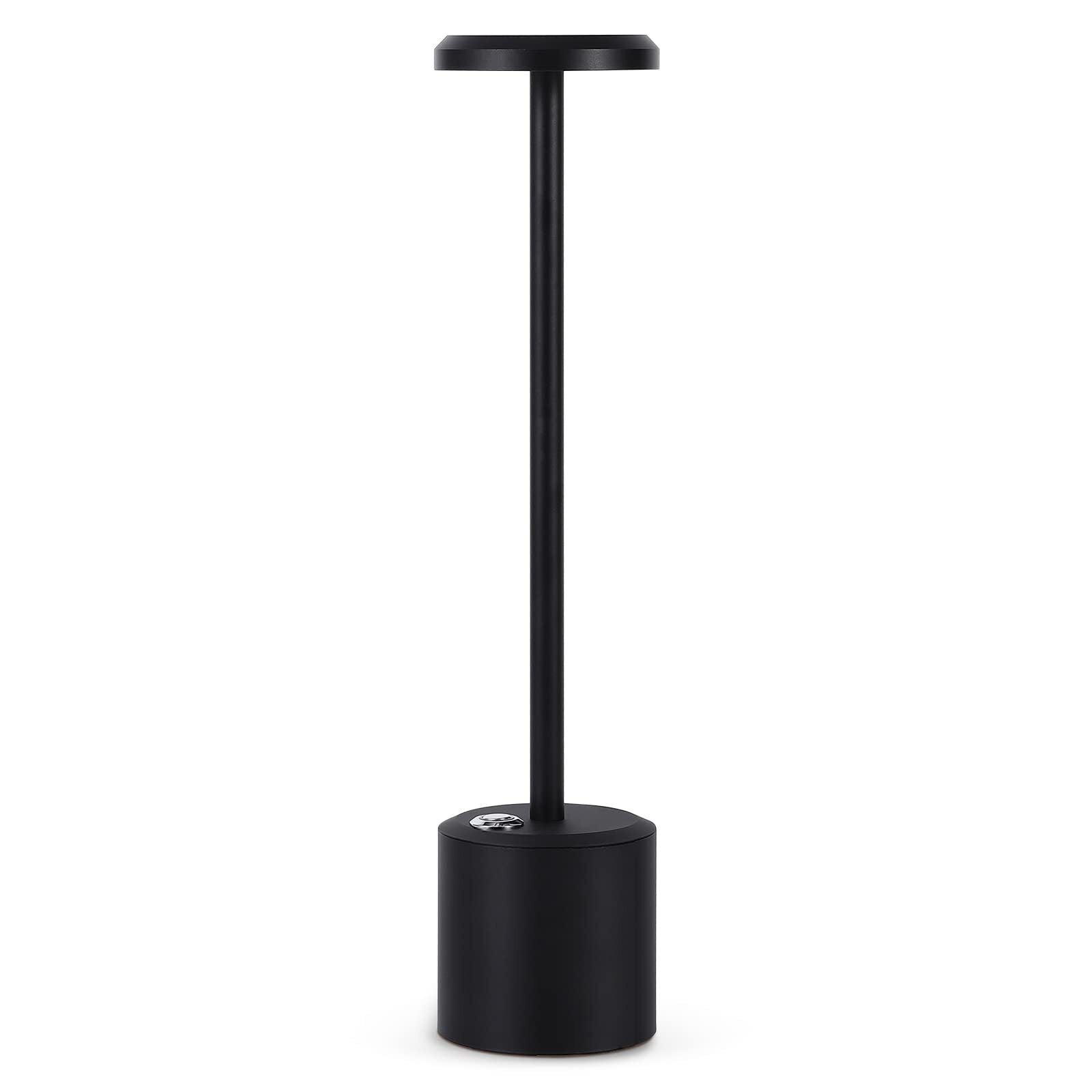 Lámpara de mesa LED inalámbrica recargable moderna para salón