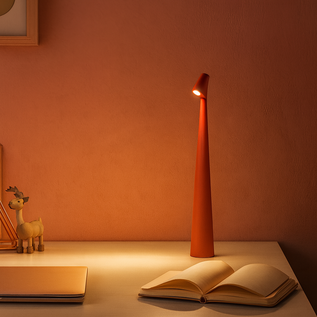 Lámpara de mesa LED recargable inalámbrica con regulación táctil