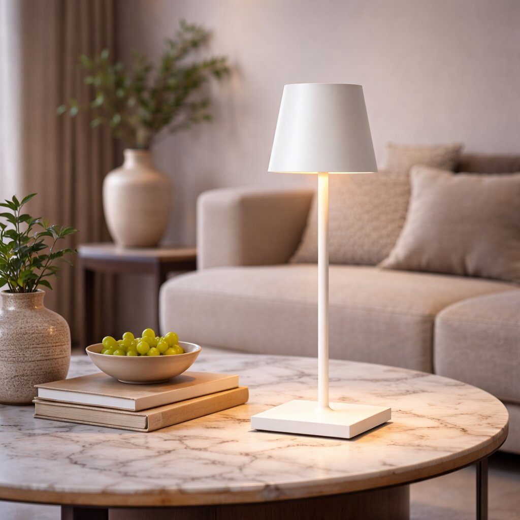 Lámpara de mesa sin cables | TischLicht