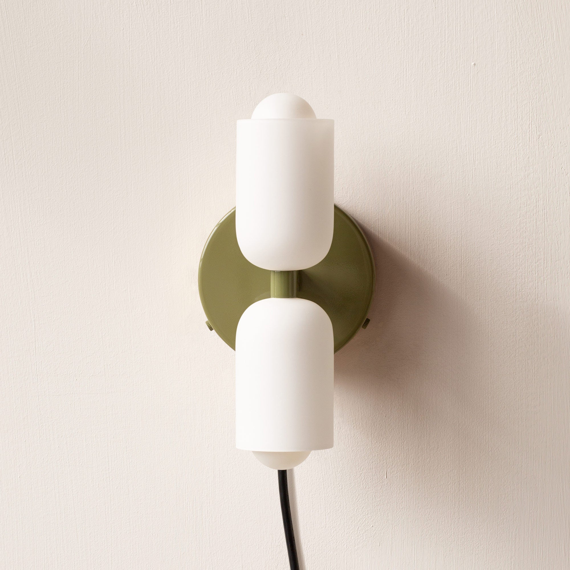 Lámpara de pared elegante con luz hacia arriba y abajo